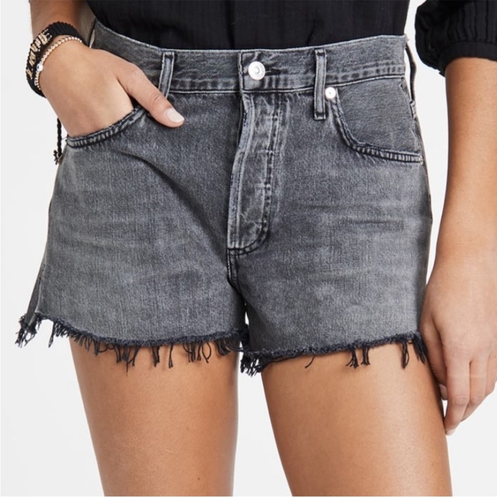 NWT Citizens of Humanity Annabelle shorts in faded black size 26